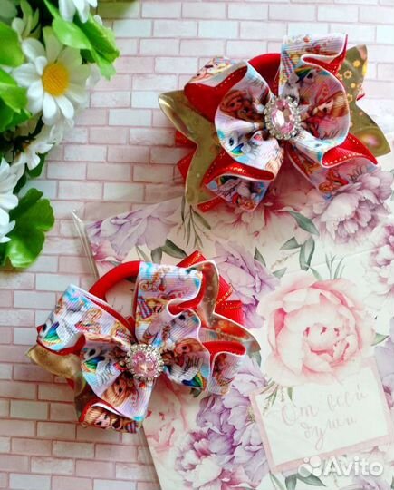 Резинки для волос ручной работы