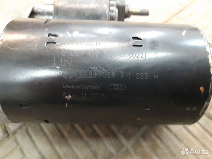 Стартер Audi A8 D2 2.5 tdi