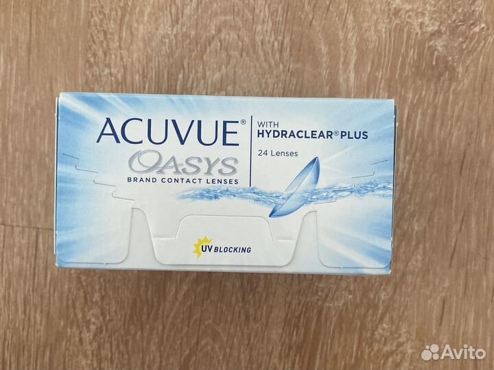 Линзы контактные acuvue oasys двухнедельные