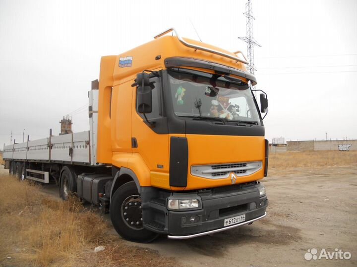 Защита переднего бампера 42 мм Renault Premium