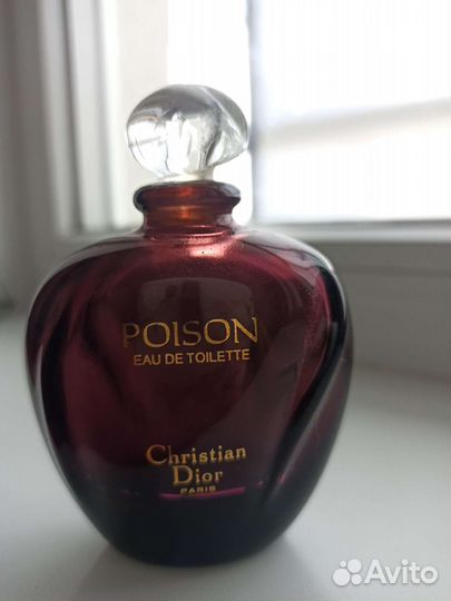 Christian Dior Poison 1989года Винтаж 50ml