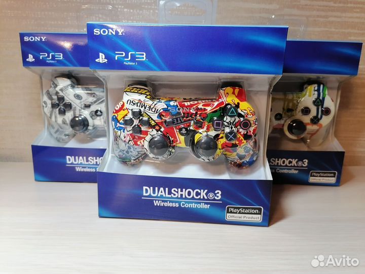 Джойстик на PS3 принтами