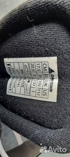 Ролики rollerblade детские