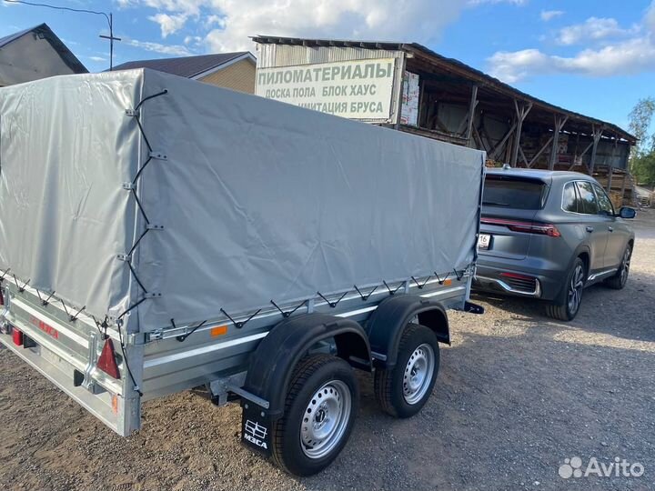 Пpицeп для стройматериалов. Куз.2,73х1,37м
