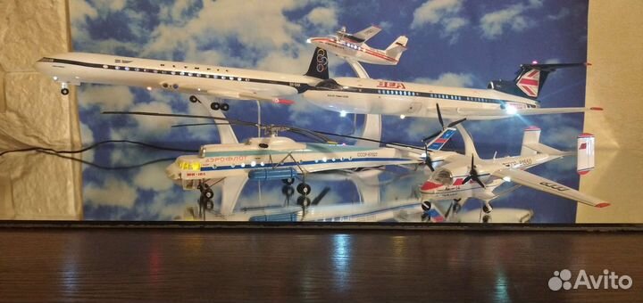 Модели самолетов Пластикарт Коллекция