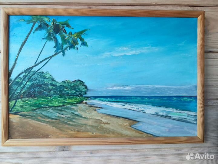 Картина масло в раме