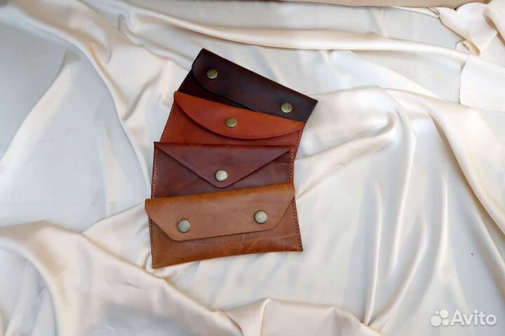 Кошелёк — Конверт для наличных денег из кожи