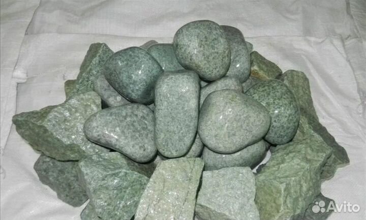 Камни для бани жадеит