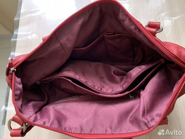 Сумка натуральная кожа palio