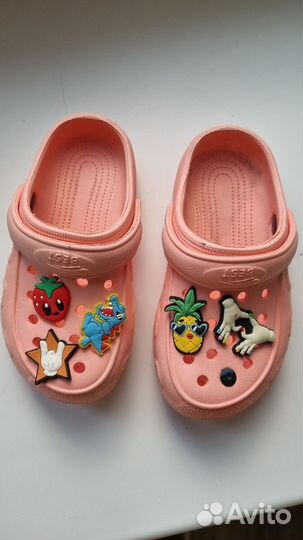 Шлепки резиновые для девочки