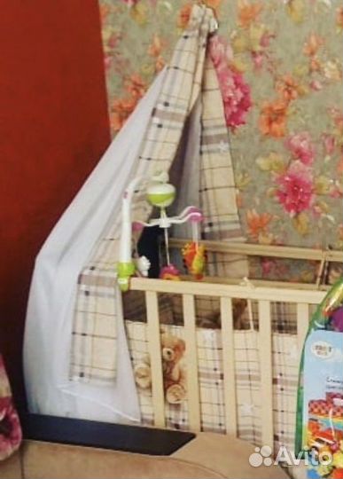 Бортики в детскую кроватку