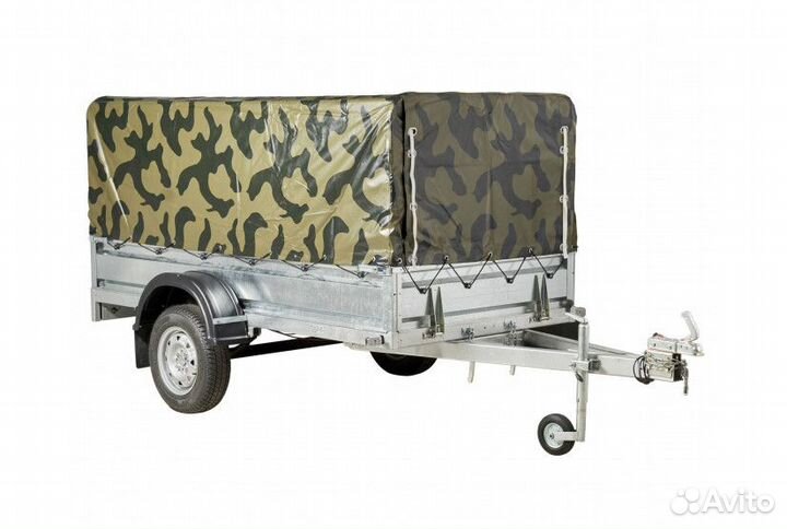 Прицеп легковой кмз 2,7х1,3 метра.Оцинкованный