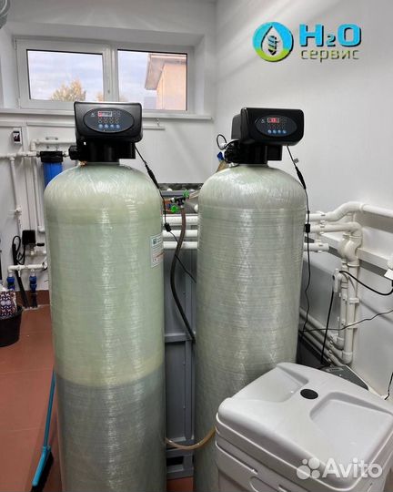 Система очистки воды с установкой