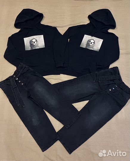 Джинсы и толстовки