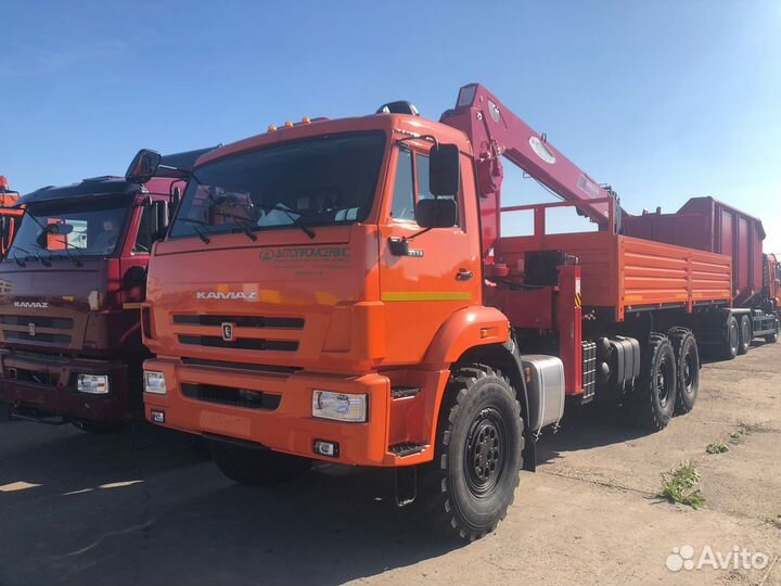 КамАЗ 43118 с КМУ, 2023