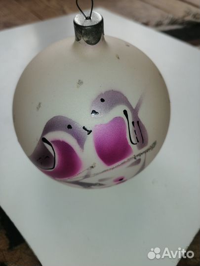 Елочные игрушки СССР