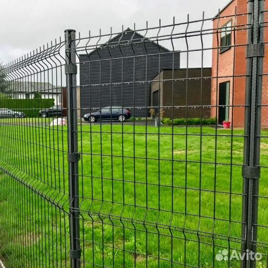 3д забор, забор из 3д сетки