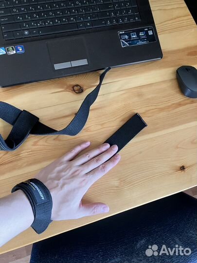 Лямки для становой тяги (с мягкой проставкой)