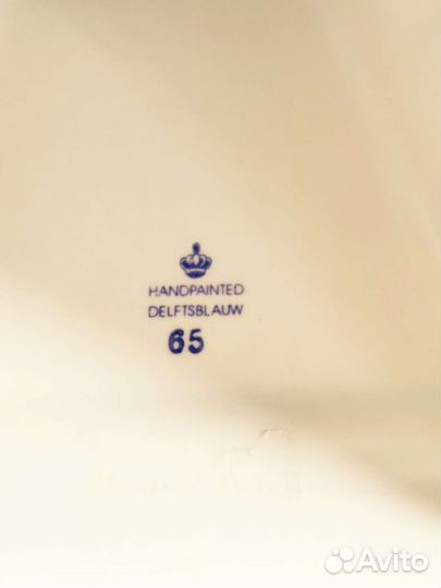 Статуэтка Мельница Фаянс. Delft Blue