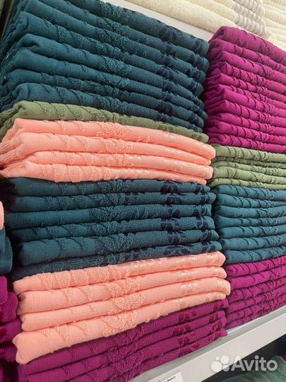 Махровые полотенца новые