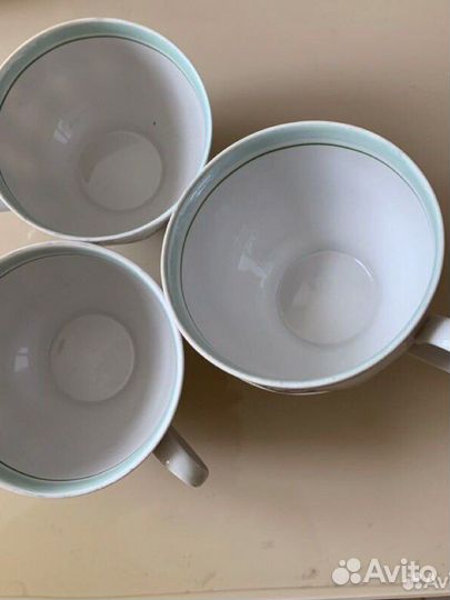 Чайные чашки фарфор СССР