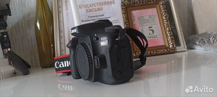 Зеркальный фотоаппарат canon eos 90d