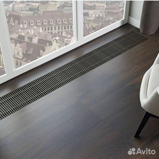 Конвектор в пол kwhv 420-140-3100 мощность 13493 В