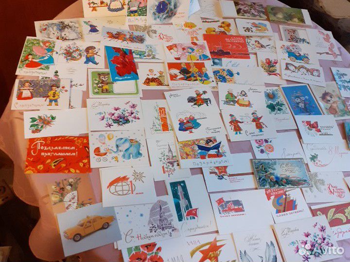 Комплекты открыток СССР