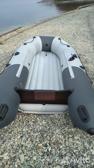 Лодка Таймень NX 3400 нднд PRO; серо-белая