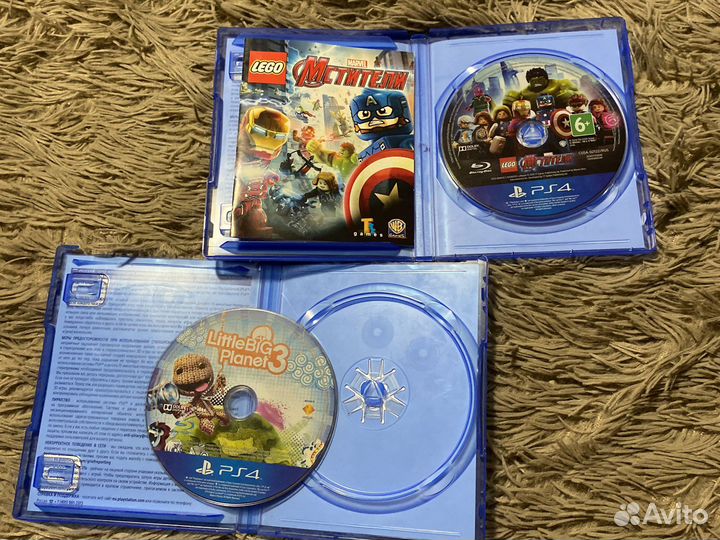 Две игры PlayStation 4