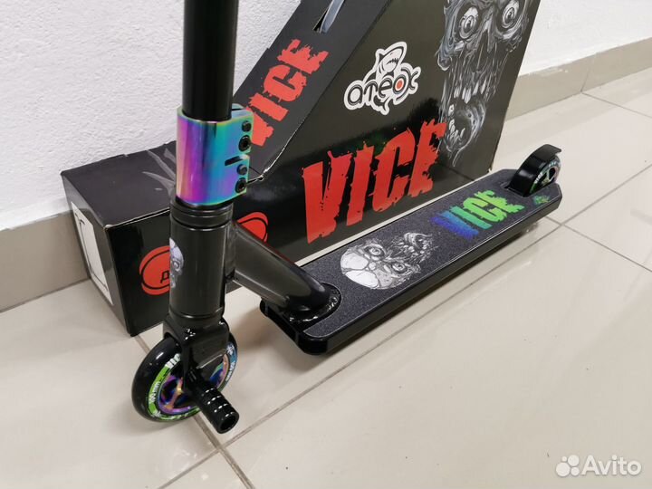Самокат трюковой Ateox Vice Neo Chrome (Новый)
