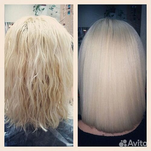 Ботокс для волос maxwell SkyBlond