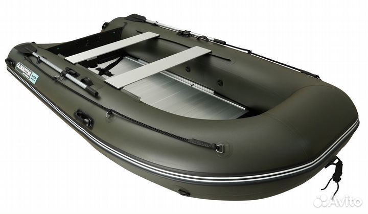 Лодка пвх Gladiator B370AL зеленый