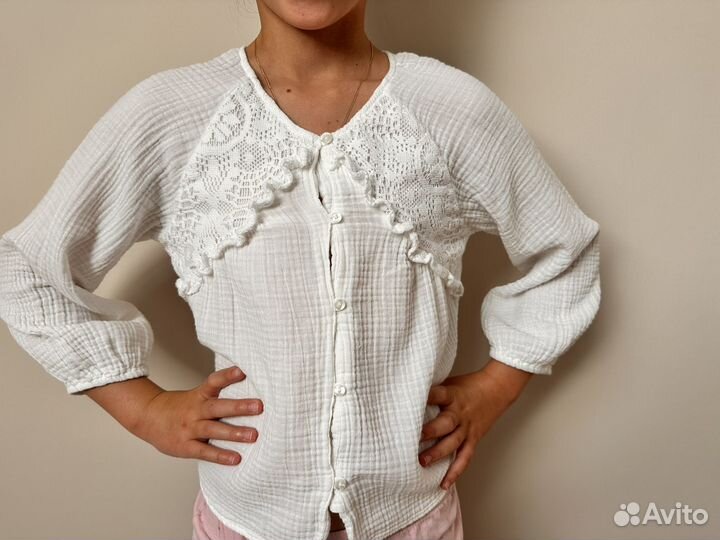 Блузки zara для девочки