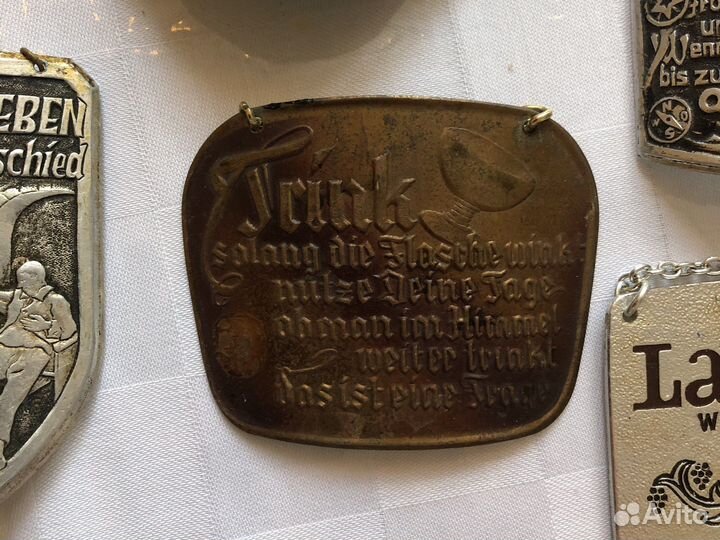 Жетоны от немецкого алкоголя 1960-80
