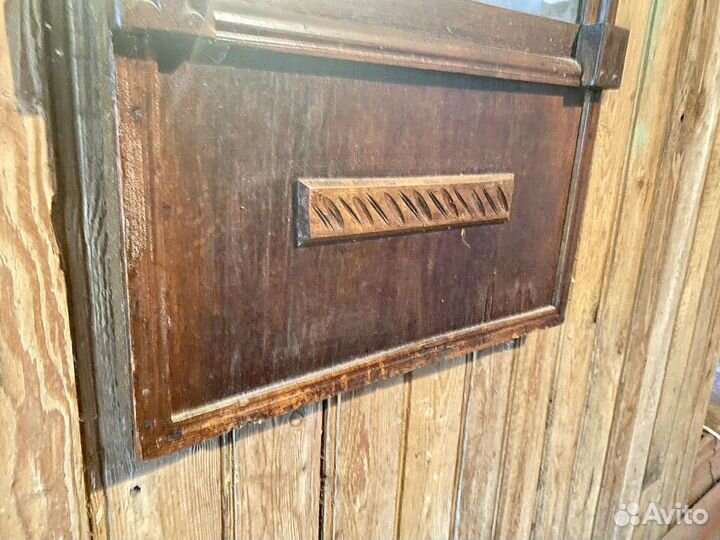 Зеркало старинное антикварное деревянное 19 век