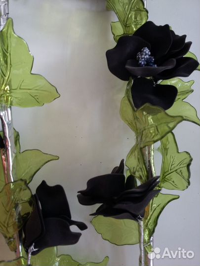 Цветы декоративные Розы Черные