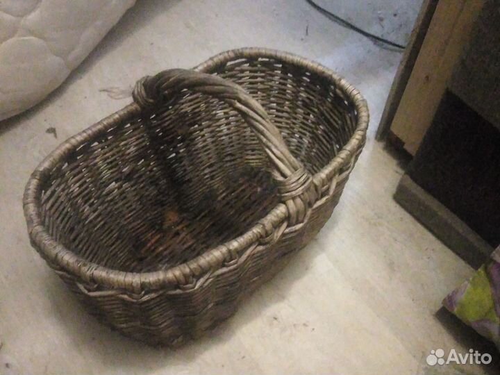 Корзина плетеная