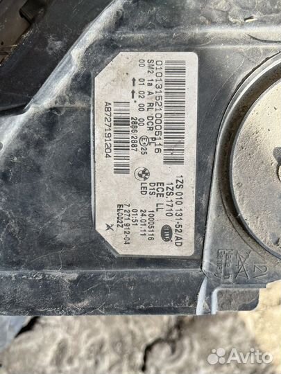 Фара bmw f10 правая