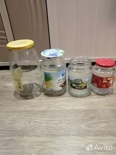Стеклянные банки (различные)
