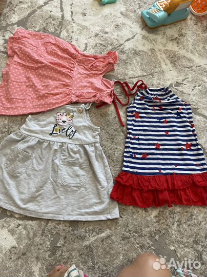 Вещи пакетом для девочки 92-98-104