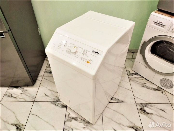 Машина с вертикальной загрузкой бу Miele. Гарантия