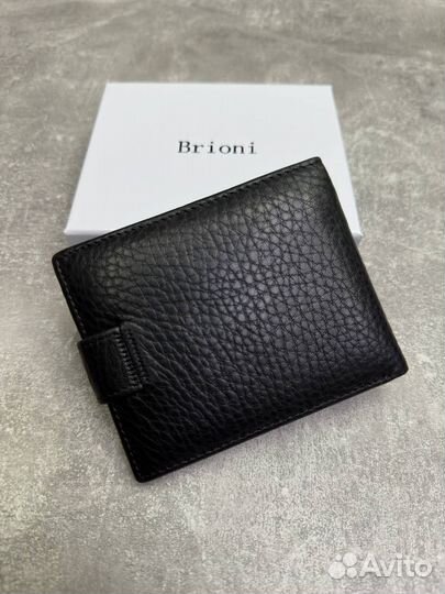 Новое портмоне Brioni кожаное