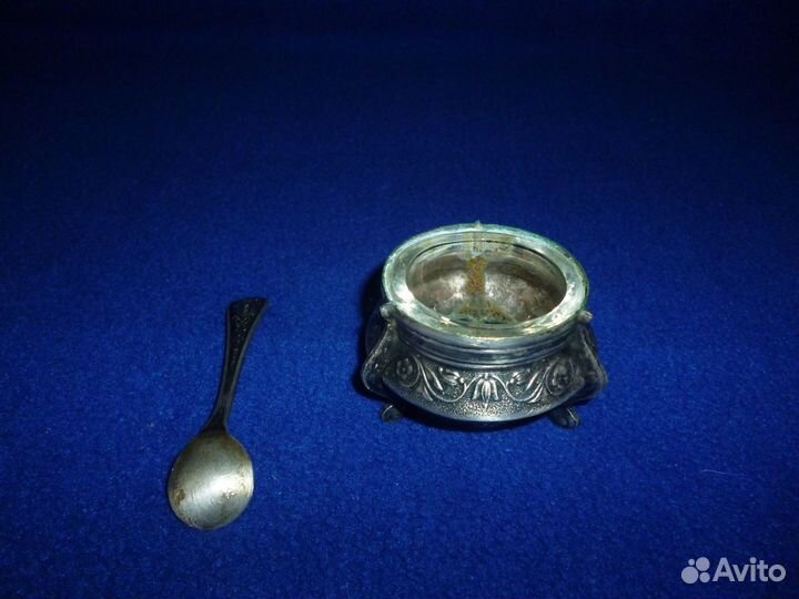 Солонка мельхиор СССР