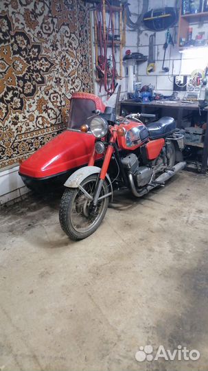 Ява 634 с коляской