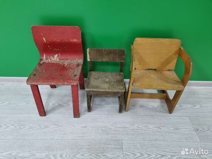 Детские стульчики. СССР
