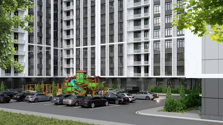 2-к. квартира, 74,6 м², 2/12 эт.