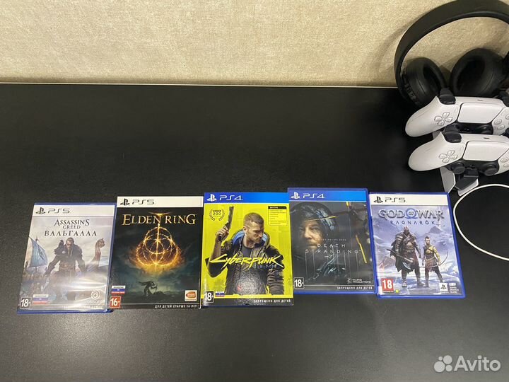 Игры на ps4, ps5. God of war, elden ring
