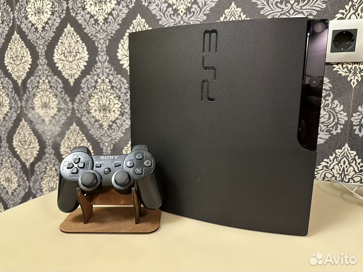 Sony PS3 slim прошитая + игры