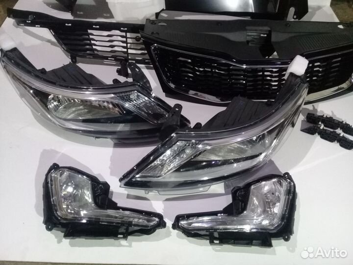 Противотуманные фары птф Kia Rio III 2011-14